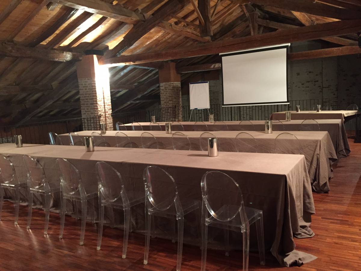 Sala specchi e soppalco sale congressi relais convento cremona